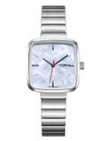 ĐỒNG HỒ TOPHILL TS008L.S1252 Nữ Dây thép 316L Máy Quartz (pin)  Kính Sapphire Size 28x29mm 3ATM