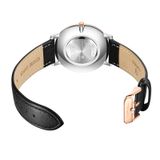 ĐỒNG HỒ TOPHILL TS011G.PB7052 Nam Dây da Máy Quartz Kính Sapphire Size 40mm 3ATM