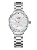 ĐỒNG HỒ TOPHILL TS017L.S1237 Nữ Dây thép 316L Máy Quartz Kính Sapphire Size 30mm 5ATM