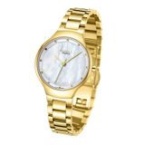 ĐỒNG HỒ TOPHILL TS017L.S2237 Nữ Dây thép 316L Máy Quartz  Kính Sapphire Size 30mm 5ATM