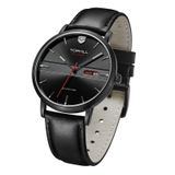 ĐỒNG HỒ TOPHILL TS019G.PB5152 Nam dây da máy Quartz kính Sapphire Size 40mm5ATM