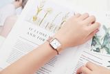ĐỒNG HỒ TOPHILL TS021L.3287 Nữ Máy Quartz(pin) Kính sapphire Size 28x29mm 3ATM