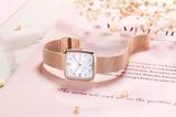 ĐỒNG HỒ TOPHILL TS021L.3287 Nữ Máy Quartz(pin) Kính sapphire Size 28x29mm 3ATM