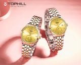 ĐỒNG HỒ TOPHILL TU012L.S6958 Nữ Kính Sapphire Size 32mm 5ATM