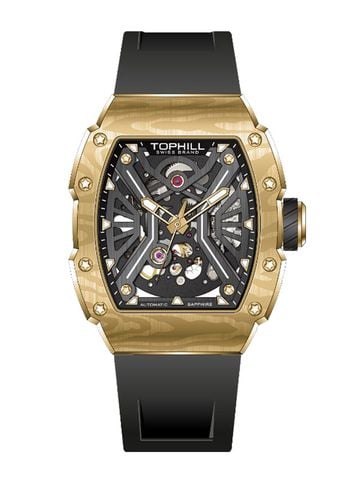 ĐỒNG HỒ TOPHILL TUT003G.GB2158 Nam Máy automatic Sapphire 5ATM
