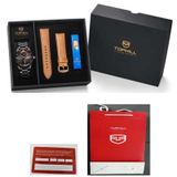 ĐỒNG HỒ TOPHILL TV007G.S1152 Nam dây Thép 316L máy quartz kính Sapphire Size 43mm 5ATM