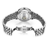 ĐỒNG HỒ TOPHILL TW060G.S1658 Nam Dây thép 316L Máy Automatic Kính Sapphire Size 42mm 5ATM
