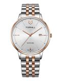 ĐỒNG HỒ TOPHILL TW065G.S7257 Nam dây thép 316L máy Quartz kính Sapphire Size 41,5mm 3ATM