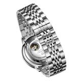 ĐỒNG HỒ TOPHILL TW066G.S1258 Nam dây thép 316L máy Automatic kính Sapphire Size 43mm 5ATM