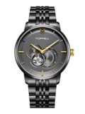 ĐỒNG HỒ TOPHILL TW066G.S5158 Nam dây Thép 316L máy Automatic kính Sapphire Size 43mm 5ATM