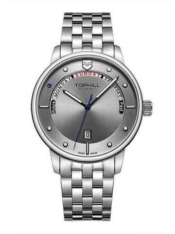 ĐỒNG HỒ TOPHILL TW071G.S1088 Nam dây thép 316L máy Automatic Sapphire Size 41mm 5ATM