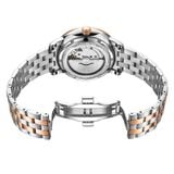 ĐỒNG HỒ TOPHILL TW071G.S7188 Nam dây thép 316L máy Automatic kính Sapphire Size 41mm 5ATM