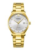 ĐỒNG HỒ TOPHILL TW076G.S2658 Nam dây Thép 316L máy Automatic kính Sapphire Size 41mm 5ATM