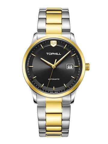 ĐỒNG HỒ TOPHILL TW076G.S6158 Nam dây thép 316L máy Automatic kính Sapphire Size 41mm 5ATM