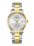 ĐỒNG HỒ TOPHILL TW076G.S6658 Nam dây Thép 316L máy Automatic kính Sapphire Size 41mm 5ATM