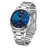 ĐỒNG HỒ TOPHILL TW077G.S1352 Nam dây Thép 316L máy Quartz kính Sapphire Size 40mm 3ATM