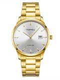 ĐỒNG HỒ TOPHILL TW077G.S2652 Nam dây Thép 316L máy Quartz kính Sapphire Size 40mm 3ATM