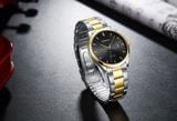 ĐỒNG HỒ TOPHILL TW077G.S6152 Nam dây Thép 316L máy Quartz kính Sapphire Size 40mm 3ATM