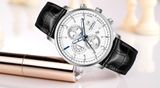 ĐỒNG HỒ TOPHILL TW082G.PB1252 Nam Máy Quartz(pin) Kính sapphire Size 41mm 5ATM