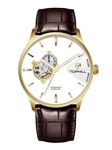 ĐỒNG HỒ TOPHILL TW083G.PZ2258 Nam Máy Automatic Kính sapphire Size 40mm 5ATM