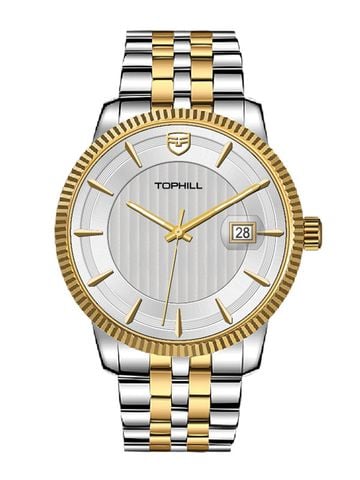 ĐỒNG HỒ TOPHILL TW091G.S6257 Nam máy quartz kính sapphire size 40mm 5ATM