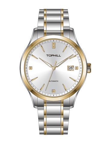 ĐỒNG HỒ TOPHILL TW092G.S6188 Nam Kính sapphire Size 42mm 5ATM