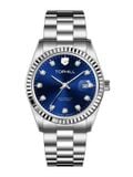 ĐỒNG HỒ TOPHILL TW095G.S1338 Nam dây thép 316L Máy automatic Kính sapphire 5ATM