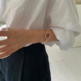 ĐỒNG HỒ TOPHILL TH003L.S3732 Nữ máy quartz kính sapphire size 28mm 5ATM
