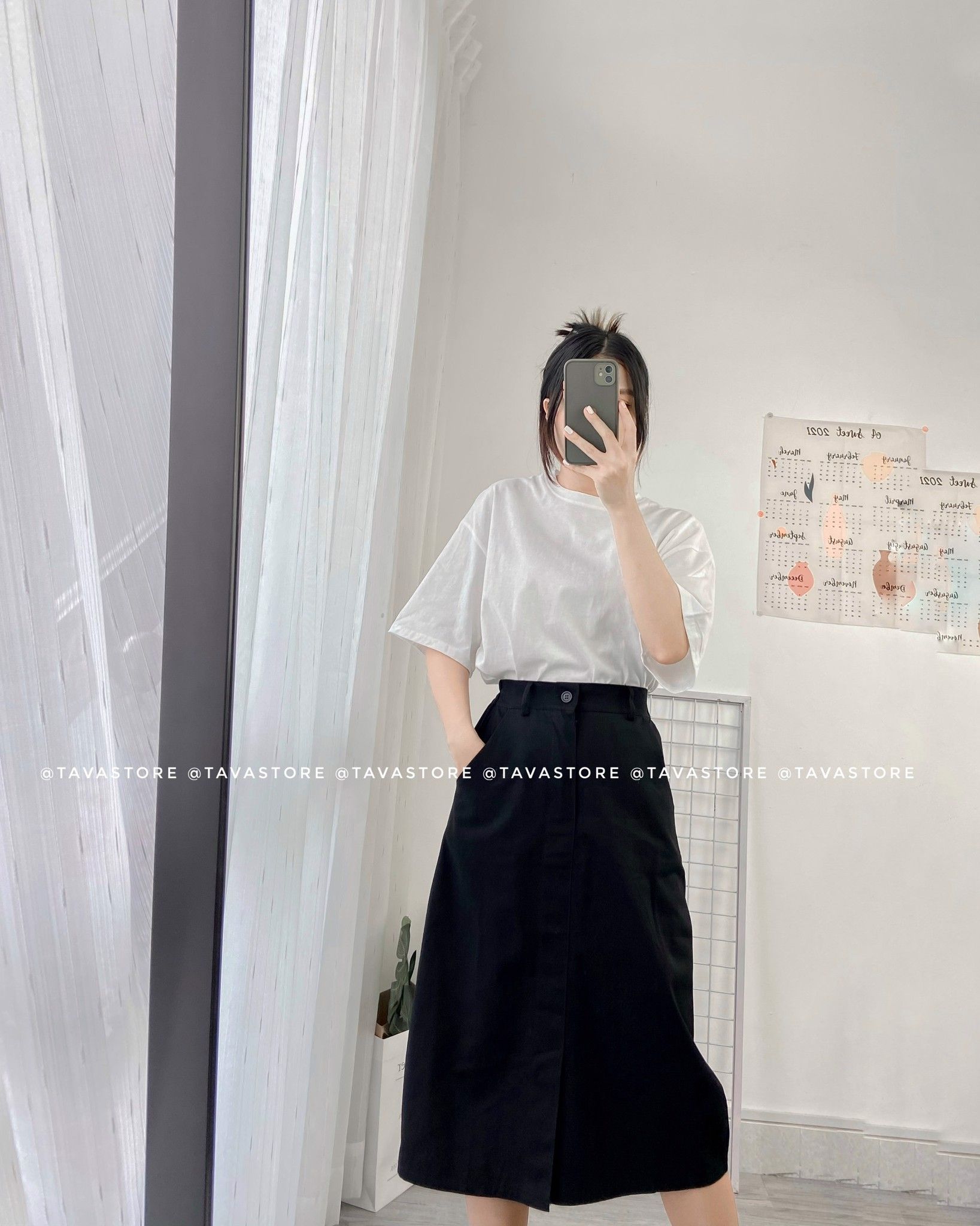 Phối chân váy kaki công sở hợp mốt cho mùa thu dịu dàng  Thời Trang NEVA   Luôn Đón Đầu Xu Hướng