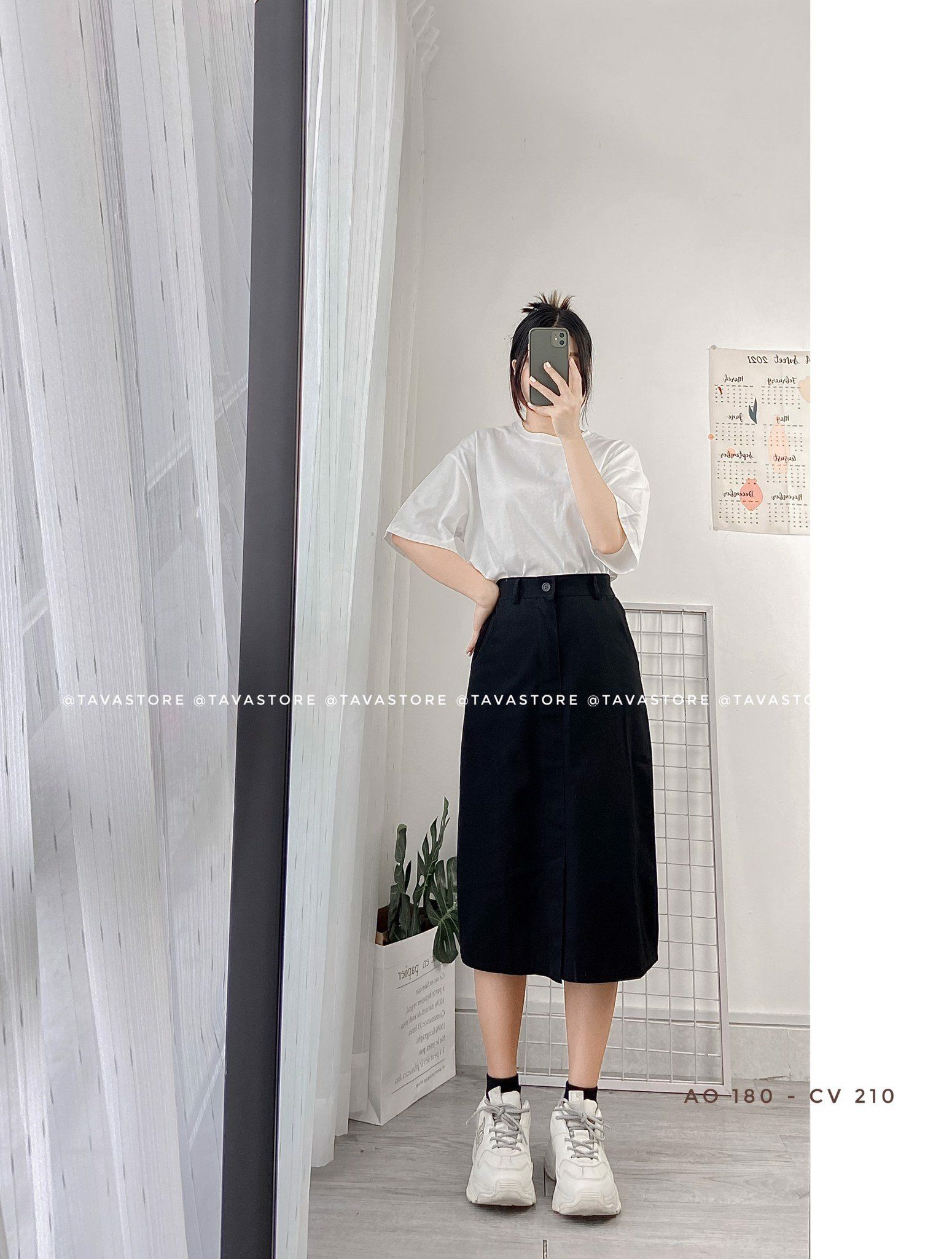 Chân Váy Dài Chất Kaki 928 P4K4 #35 Chân Váy Dài Chất Kaki 928 P4K4