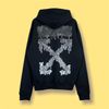 Áo Hoodie Off White Black Marker Cotton Jersey