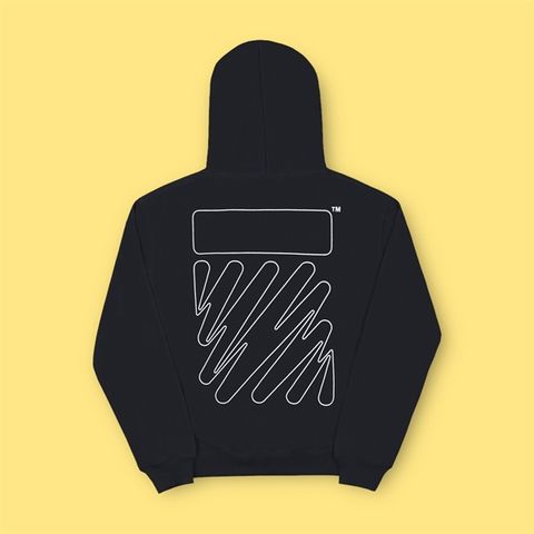 Áo Hoodie Off White Wave Lines