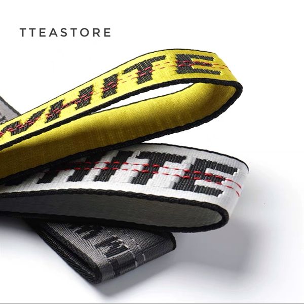 Dây đeo móc Off White Industrial Keychain Black Tteastore Off White