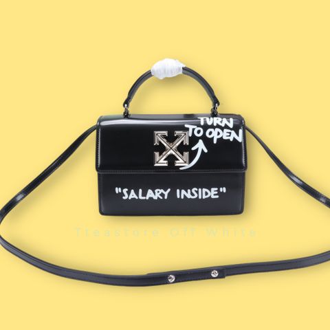 Túi Off White Jitney 1.4 “Salary Inside” Bag