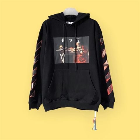 Áo Hoodie Off White Caravaggio Crew 2021