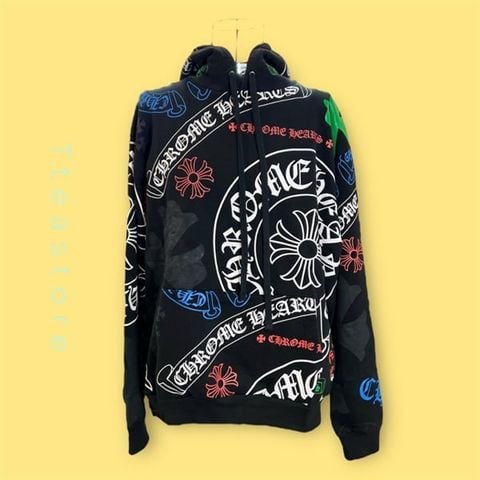 Áo Hoodie Chrome Hearts All Logo Prints