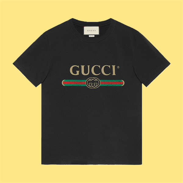 Áo Gucci Print Washed T-shirt Black | Luxury chất lượng hàng đầu –  Tteastore Off White