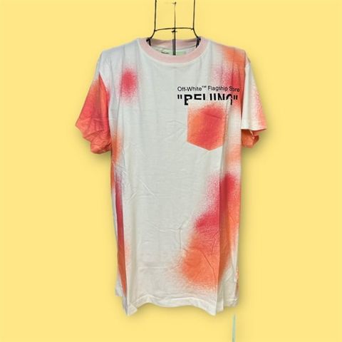 Áo Off White Tie Dye Red T-shirt