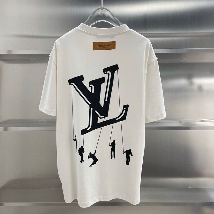 LV Jazz Flyers Short-Sleeved T-Shirt - Luxury T-shirts and Polos - Ready to  Wear, Men 1AATZG