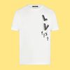 Áo Floating LV Printed T-shirt