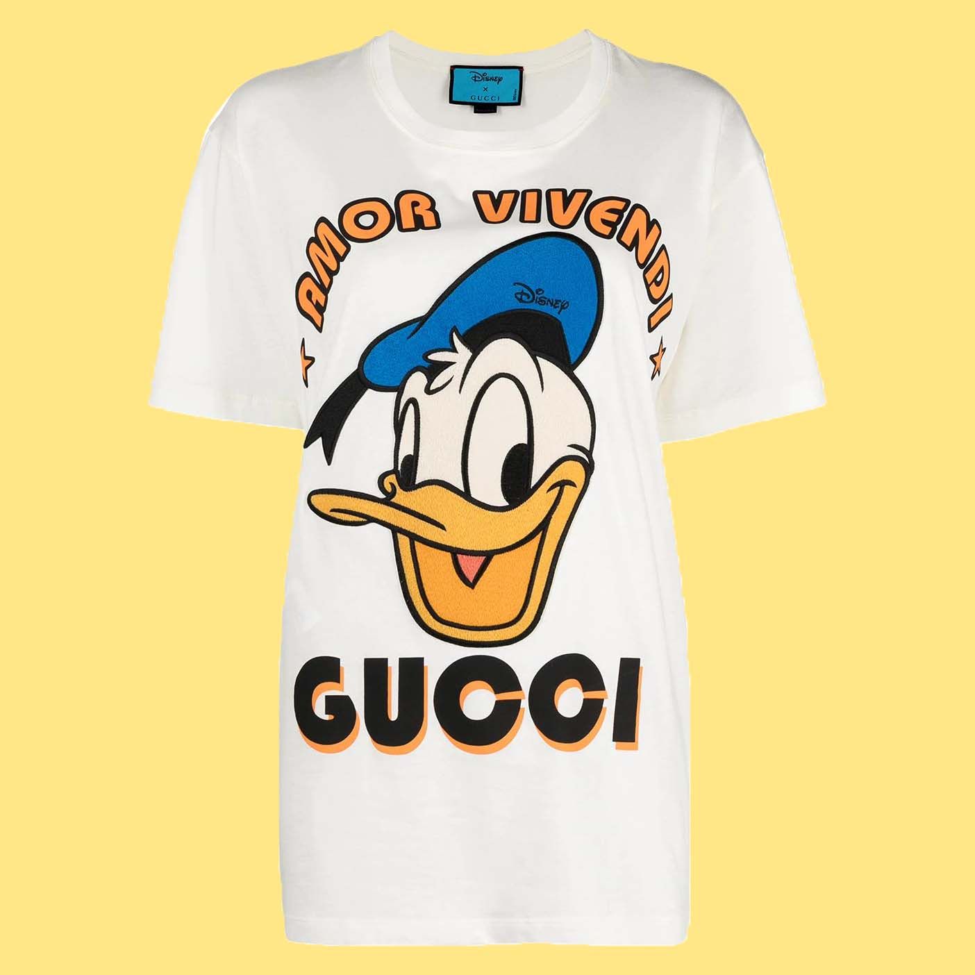 Áo Gucci Disney Edition 'Amor' Donald Duck T-Shirt