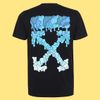 Áo Offwhite Blue Marker Cotton Jersey T-Shirt 2021