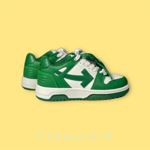 Giày Off White Out Of Office ooo Xanh Green Shoes