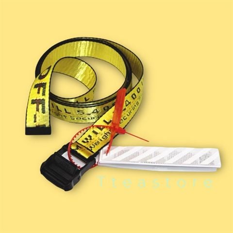 Dây Thắt lưng Off White Industrial Belt Yellow