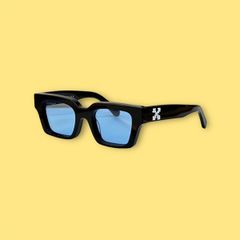 Kính Off White Virgil Square Frame Sunglasses Mắt Xanh