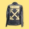 Áo Off White Denim Tape Arrows Jacket Gray