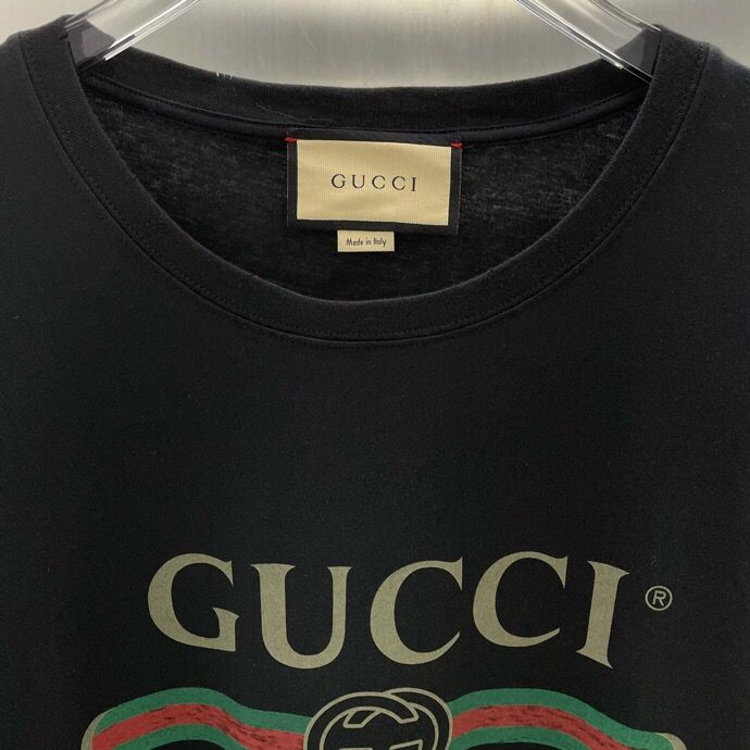 Áo Gucci Print Washed T-shirt Black | Luxury chất lượng hàng đầu –  Tteastore Off White