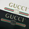 Áo Gucci Fake Logo T-shirt Black