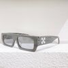 Kính Off White Manchester rectangle-frame sunglasses