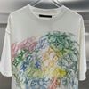 LV Front Printed Pastel Monogram T-Shirt